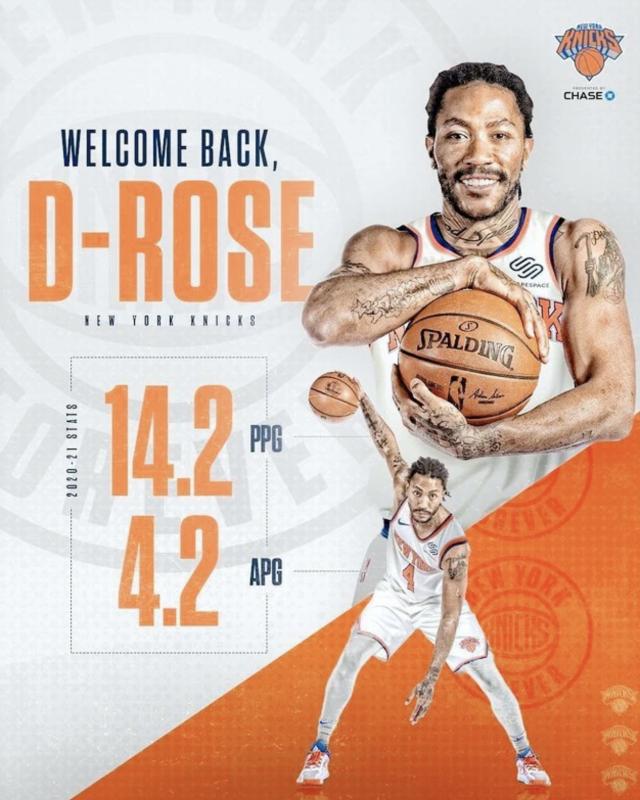 welcome海洋之神-罗斯已与尼克斯汇合：为纽约拼尽全力 感谢锡伯杜